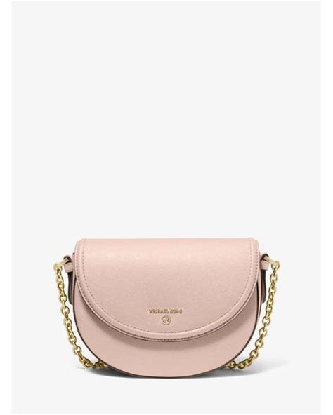 michael kors jet set charm crossbody soft pink
